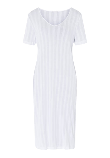 74907 Simone S/Slv Nightgown - 101 White